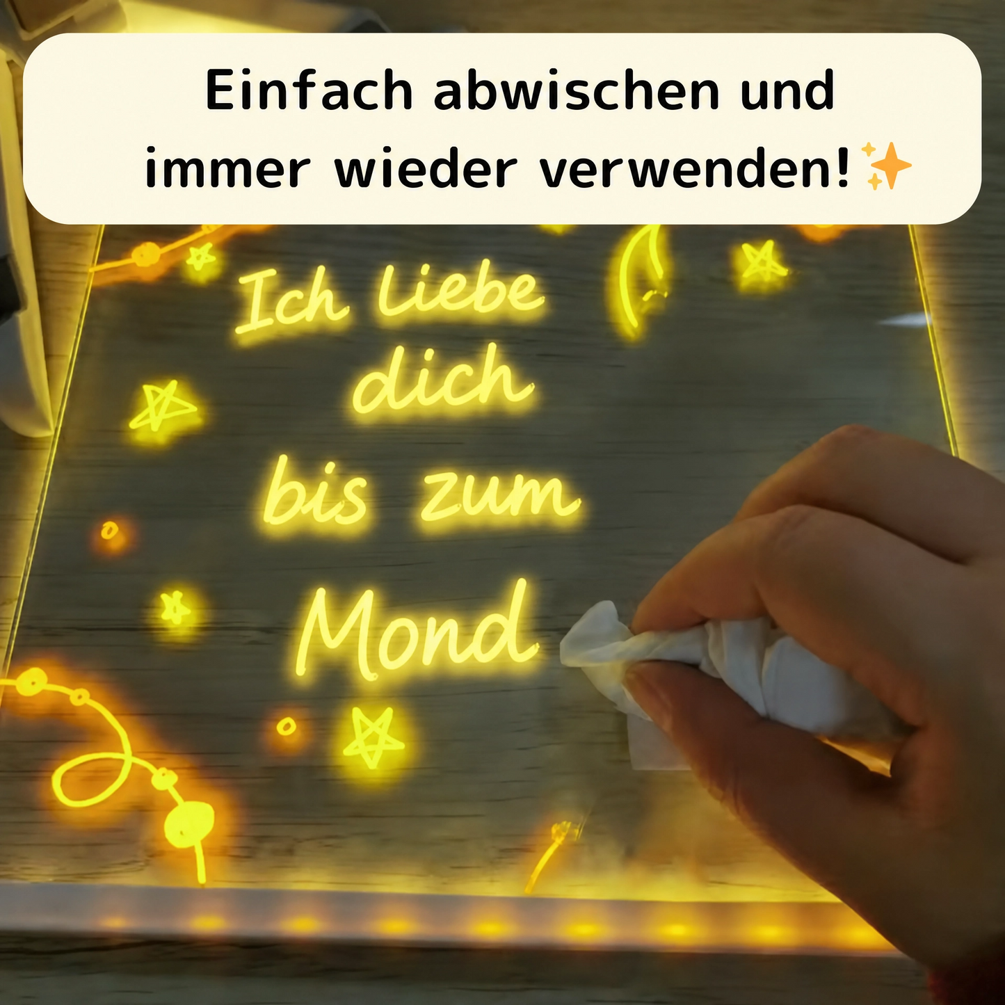 magisches leuchtet brett